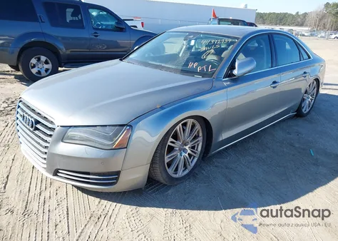 2014 Audi A8 3.0T z USA, uszkodzony, nr VIN WAUAGAFDXEN004273